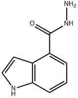 1H-INDOLE-4-CARBOXYLIC ACID HYDRAZIDE Struktur