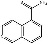 ISOQUINOLINE-5-CARBOTHIOIC ACID AMIDE Structure