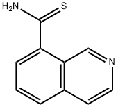 ISOQUINOLINE-8-CARBOTHIOIC ACID AMIDE Structure