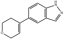 5-(3,6-DIHYDRO-2H-PYRAN-4-YL)-1H-INDAZOLE Structure
