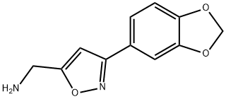 C-(3-BENZO[1,3]DIOXOL-5-YL-ISOXAZOL-5-YL)-METHYLAMINE|