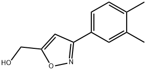 5-异噻唑甲醇,3-(3,4-二甲基苯基)- 结构式