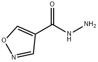 4-Isoxazolecarboxylicacid,hydrazide(9CI) 化学構造式