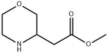 モルホリン-3-酢酸メチルエステル, HCL 化学構造式