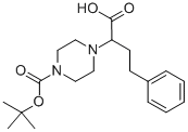 2-(4-BOC哌嗪基)-4-苯基丁酸,885274-45-3,结构式