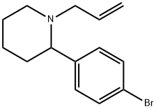 1-ALLYL-2-(4-BROMO-PHENYL)-PIPERIDINE Structure