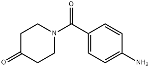 4-(4-OXO-PIPERIDINE-1-CARBONYL)ANILINE Structure