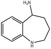 2,3,4,5-TETRAHYDRO-1H-BENZO[B]AZEPIN-5-YLAMINE Structure
