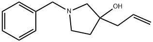 3-ALLYL-1-BENZYL-PYRROLIDIN-3-OL Structure