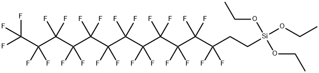 (1H,1H,2H,2H-全氟十四烷基)三(乙氧基)硅烷, 885275-56-9, 结构式