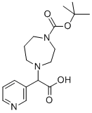 1-BOC-4-(CARBOXY-PYRIDIN-3-YL-METHYL)-[1,4]DIAZEPANE Structure