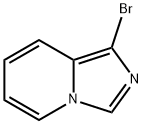 1-ブロモイミダゾ[1,5-A]ピリジン 化学構造式