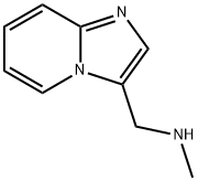 咪唑并〔1,2-A]吡啶-3-基甲基-甲基-胺, 885275-83-2, 结构式