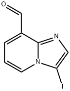 3-IODO-IMIDAZO[1,2-A]PYRIDINE-8-CARBALDEHYDE Struktur