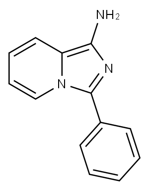 3-PHENYL-IMIDAZO[1,5-A]PYRIDIN-1-YLAMINE Structure
