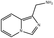 咪唑并[1,5-A]吡啶-1-基甲胺 结构式