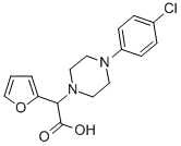 [4-(4-CHLORO-PHENYL)-PIPERAZIN-1-YL]-FURAN-2-YL-ACETIC ACID|