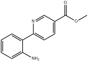 6-(2-AMINO-PHENYL)-NICOTINIC ACID METHYL ESTER Struktur