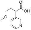 4-METHOXY-2-(PYRIDIN-3-YL)BUTANOIC ACID Structure