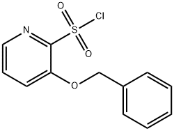 3-BENZYLOXY-PYRIDINE-2-SULFONYL CHLORIDE Struktur