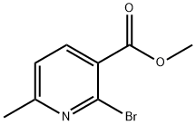 2-溴-6-甲基烟酸甲酯, 885277-48-5, 结构式
