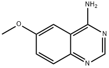 6-甲氧基喹唑啉-4-胺, 885277-51-0, 结构式