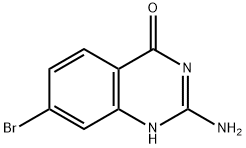 2-AMINO-7-BROMO-3H-QUINAZOLIN-4-ONE Structure