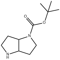 1-BOC-六氢-吡咯并[3,2-B]吡咯, 885277-81-6, 结构式