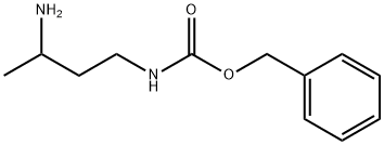 (3-氨基丁基)氨基甲酸苄酯, 885277-99-6, 结构式