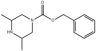 1-CBZ-3,5-DIMETHYL-PIPERAZINE Struktur