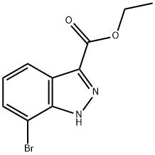 885279-56-1 ETHYL 7-BROMO-1H-INDAZOLE-3-CARBOXYLATE