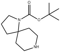 1,8-DIAZA-SPIRO[4.5]DECANE-1-CARBOXYLIC ACID TERT-BUTYL ESTER Struktur
