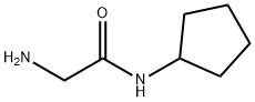 2-AMINO-N-CYCLOPENTYL-ACETAMIDE Struktur
