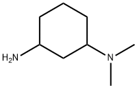 N,N-ジメチル-1,3-シクロヘキサンジアミン (cis-, trans-混合物) 化学構造式