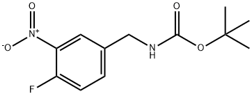885280-67-1 (4-氟-3-硝基苄基)氨基甲酸叔丁酯