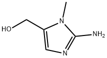(2-氨基-1-甲基-1H-咪唑-5-基)甲醇,885281-27-6,结构式