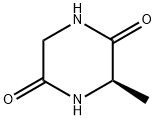 (R)-3-甲基哌嗪-2,5-二酮, 88547-15-3, 结构式