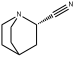 1-Azabicyclo[2.2.2]octane-2-carbonitrile, (2S)- Struktur