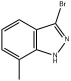 3-BROMO-7-METHYL (1H)INDAZOLE Structure