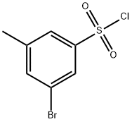 3-BROMO-5-METHYLBENZSULPHONYL CHLORIDE 化学構造式
