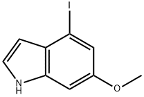 1H-Indole, 4-iodo-6-Methoxy- Structure