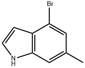 1H-Indole, 4-broMo-6-Methyl- Struktur