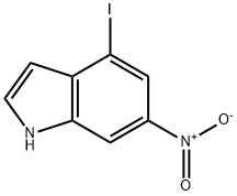 1H-Indole, 4-iodo-6-nitro- Structure