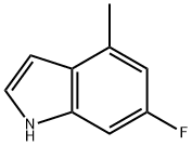 1H-Indole, 6-fluoro-4-Methyl- Struktur