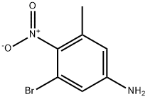 5-AMINO1-BROMO-3-METHYL-2-NITROBENZENE Structure