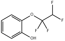 2-(1,1,2,2-テトラフルオロエトキシ)フェノール 化学構造式