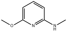2-甲氧基-6-甲氨基吡啶 结构式