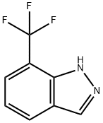 7-(トリフルオロメチル)-1H-インダゾール 化学構造式