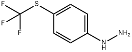 4-trifluoromethylthiophenylhydrazine Struktur