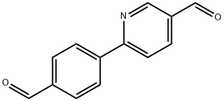 6-(4-醛基苯基)吡啶-3-甲醛,885950-11-8,结构式